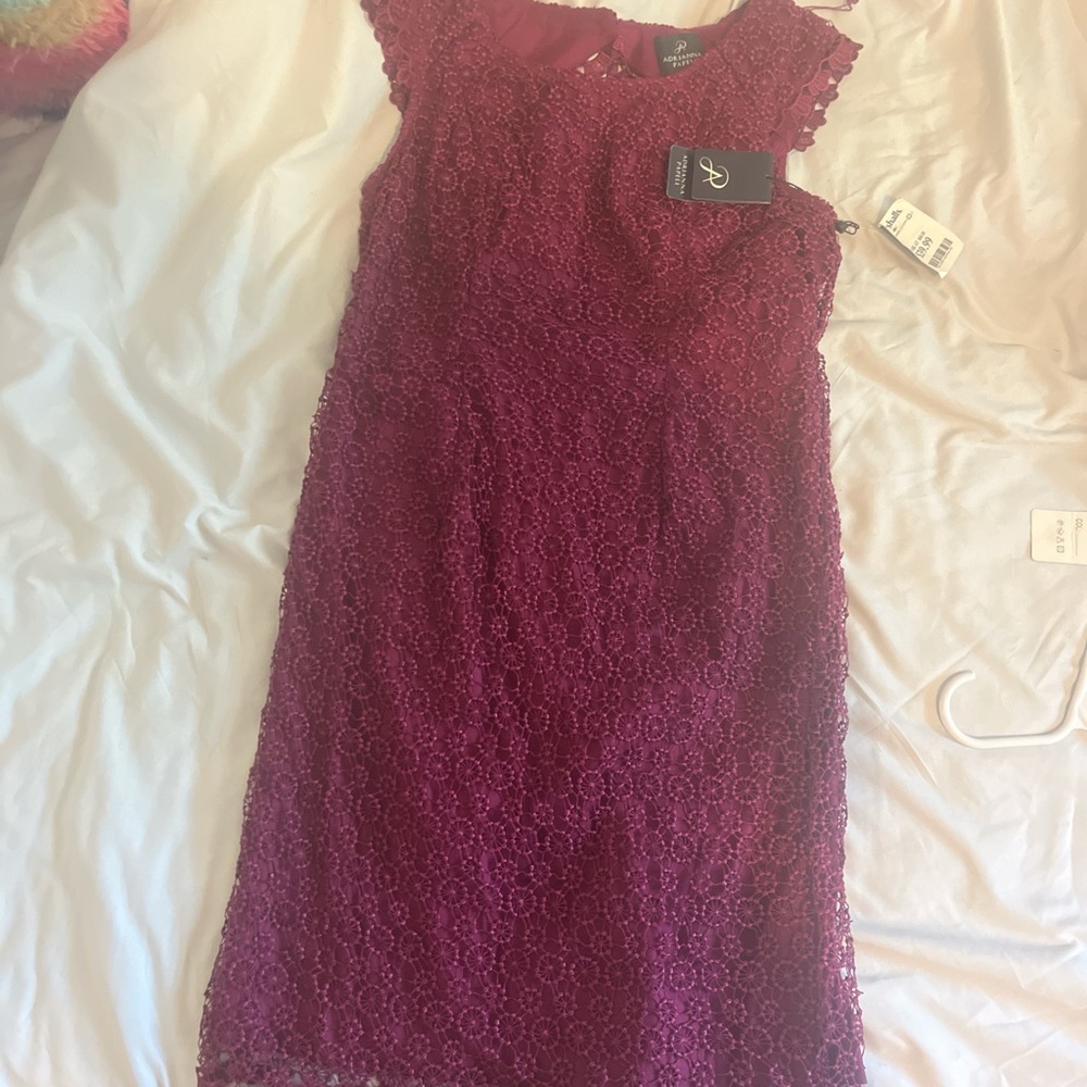 Adrianna Papell womans dress…size 12….color is burgundy